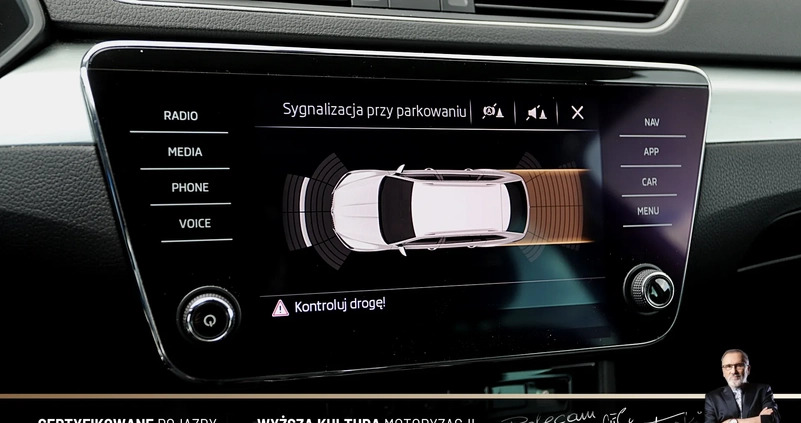 Skoda Superb cena 78899 przebieg: 166077, rok produkcji 2019 z Parczew małe 596